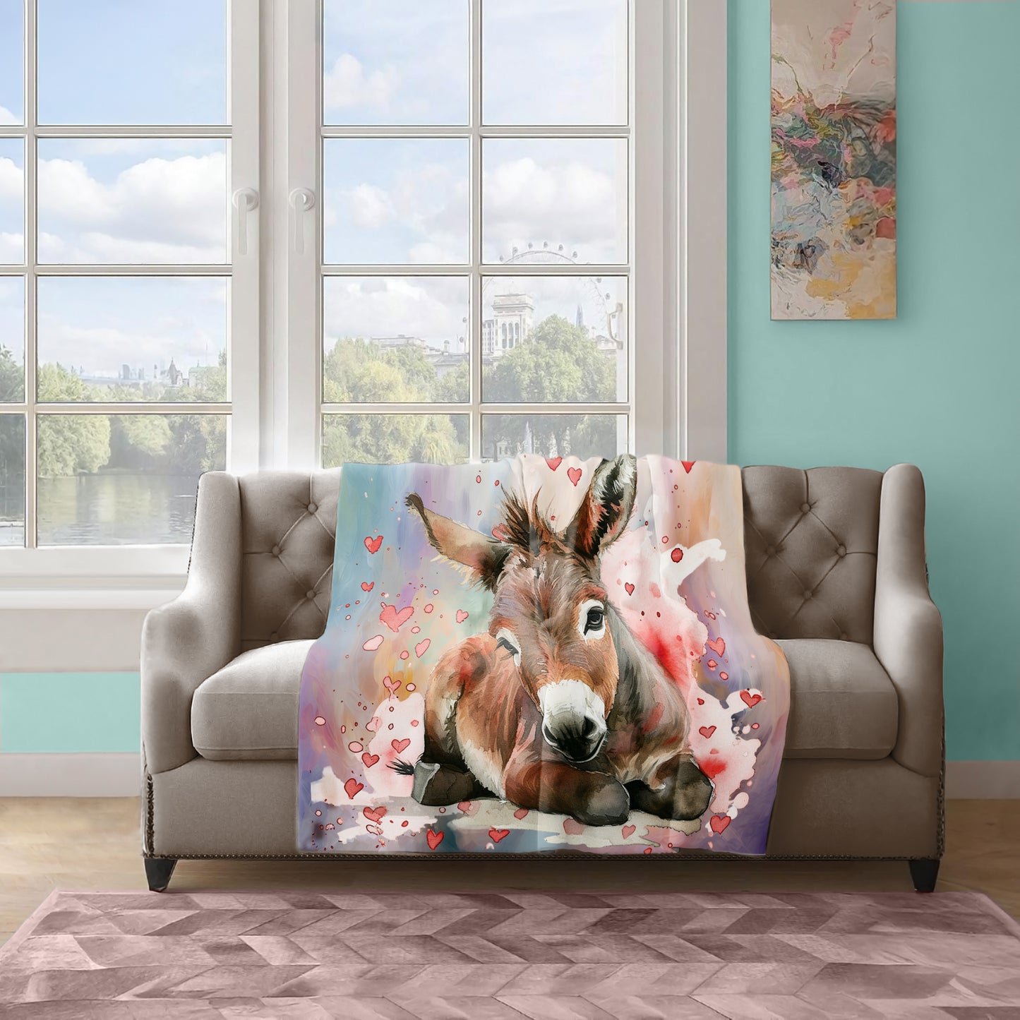 Penny for your Thoughts Light Weight Fleece Blanket