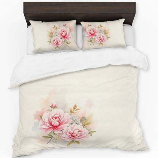 Peony Blush Duvet Cover Set