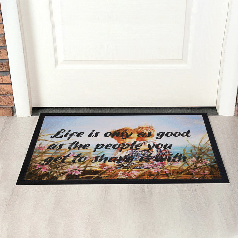 People You Love Door Mat