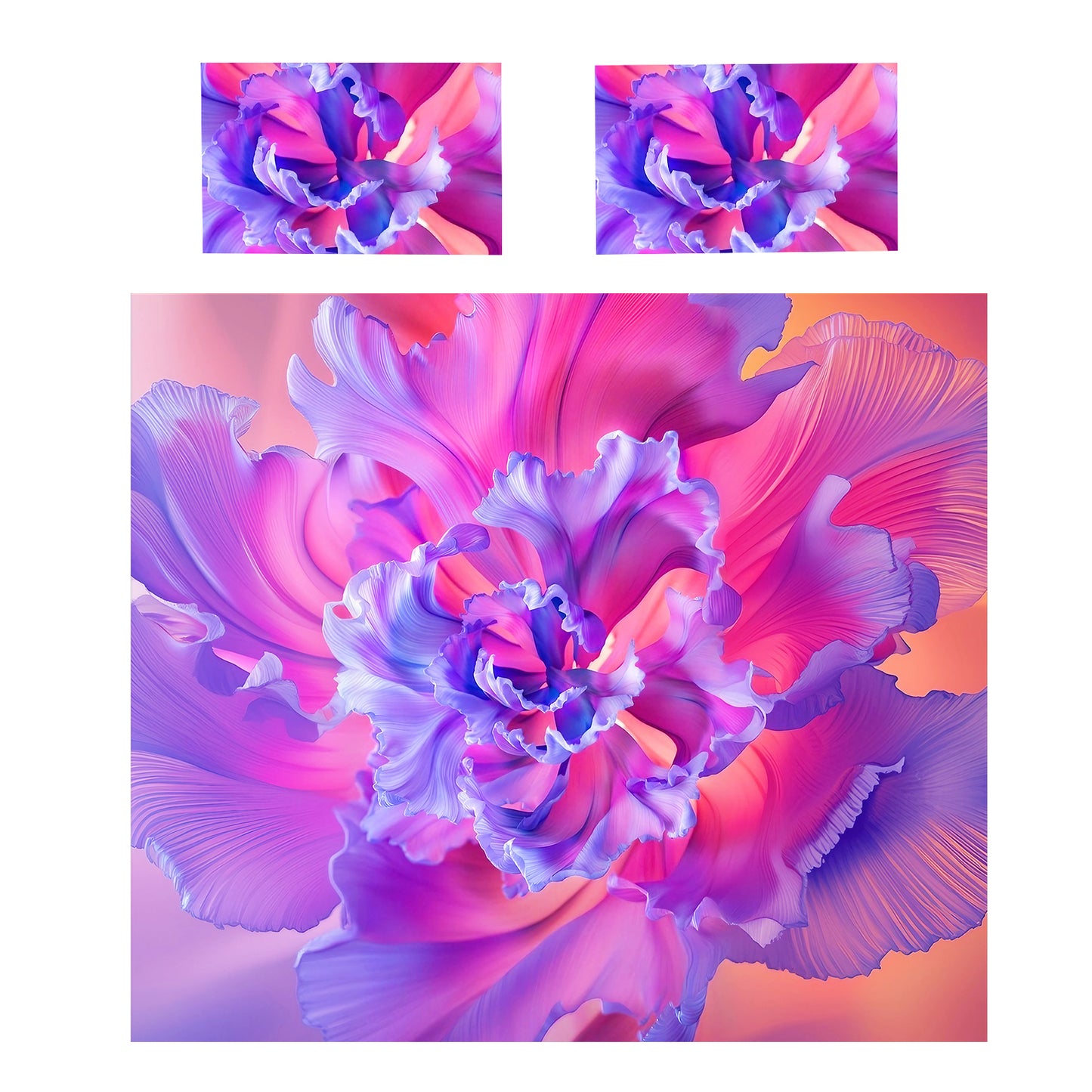 Petal Fusion Duvet Cover Set