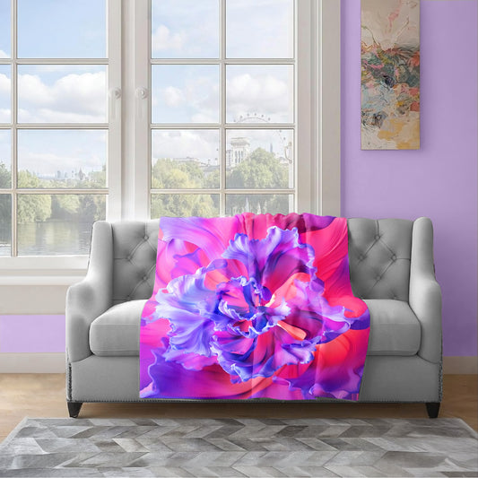 Petal Fusion Light Weight Fleece Blanket