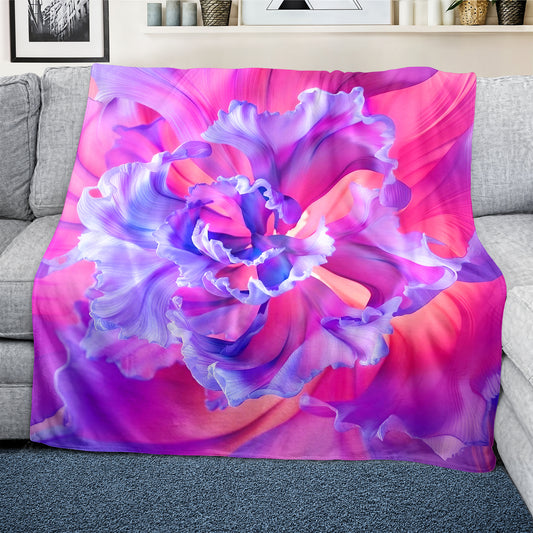 Petal Fusion Light Weight Fleece Blanket