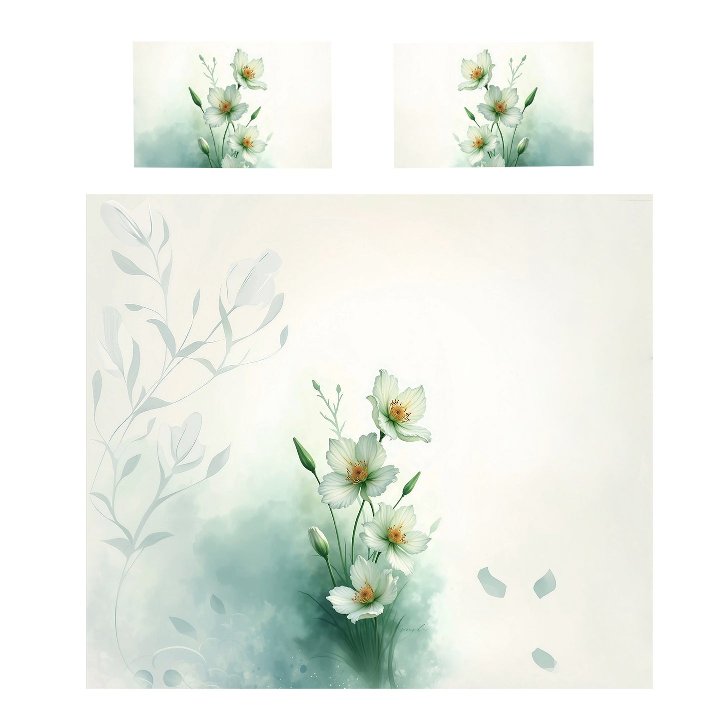 Petit Petals Duvet Cover Set