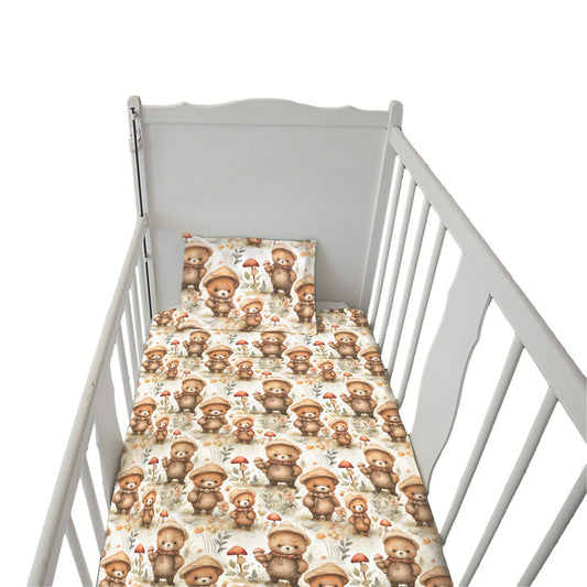 Picking Mushrooms Cot Set