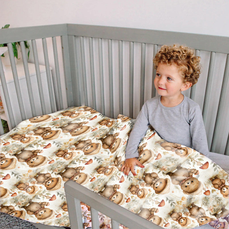 Picking Mushrooms Cot Set
