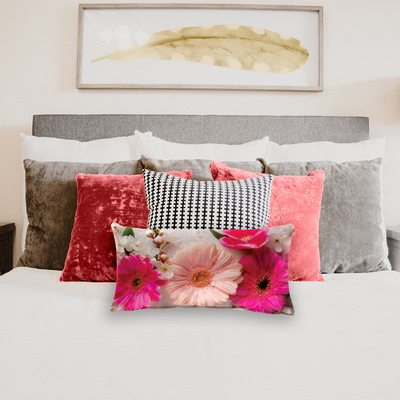 Pink Barberas Oblong Luxury Scatter