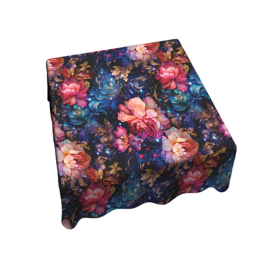 Pink Buds Square Tablecloth