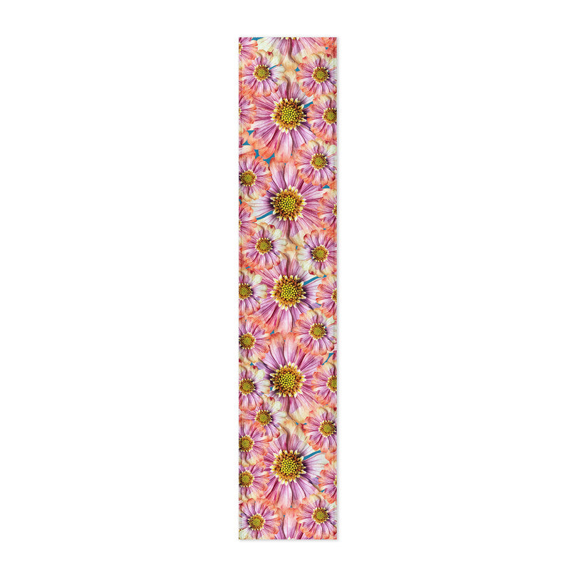 Pink Flourishing Floral Table Runner By Mark Van Vuuren