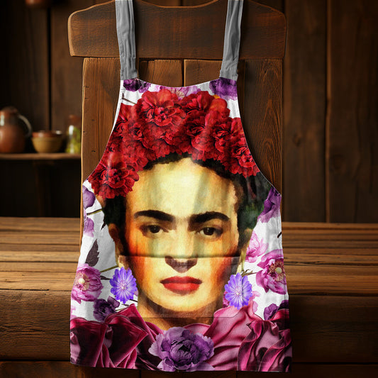 Pink Freda Medium Length Apron By Mark Van Vuuren