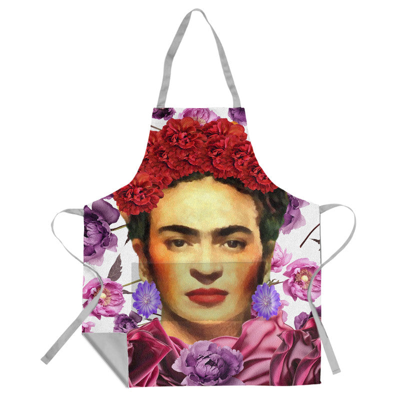 Pink Freda Medium Length Apron By Mark Van Vuuren