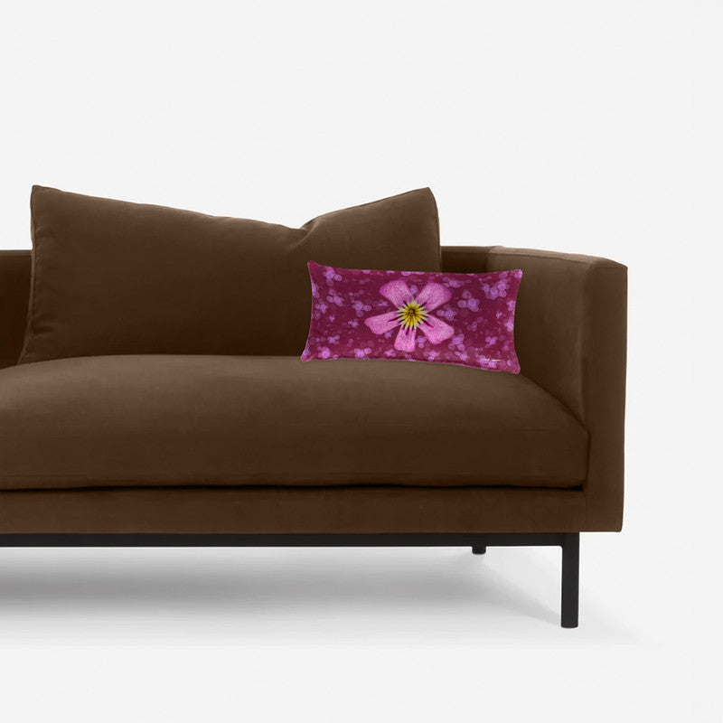 Pink Phlox Oblong Luxury Scatter by Annette Heymans