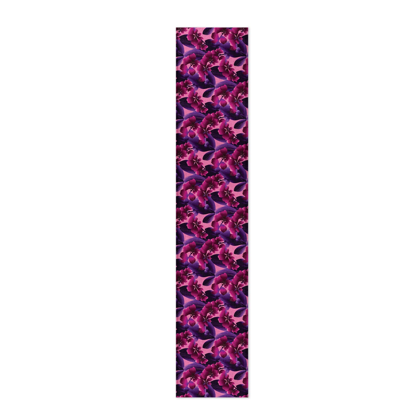 Pink and Purple Orchid Table Runner