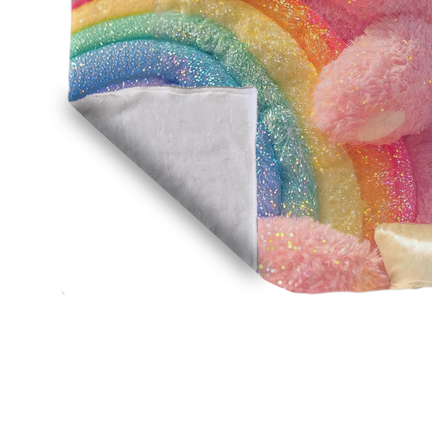 Pink Bear Hugs Minky Blanket