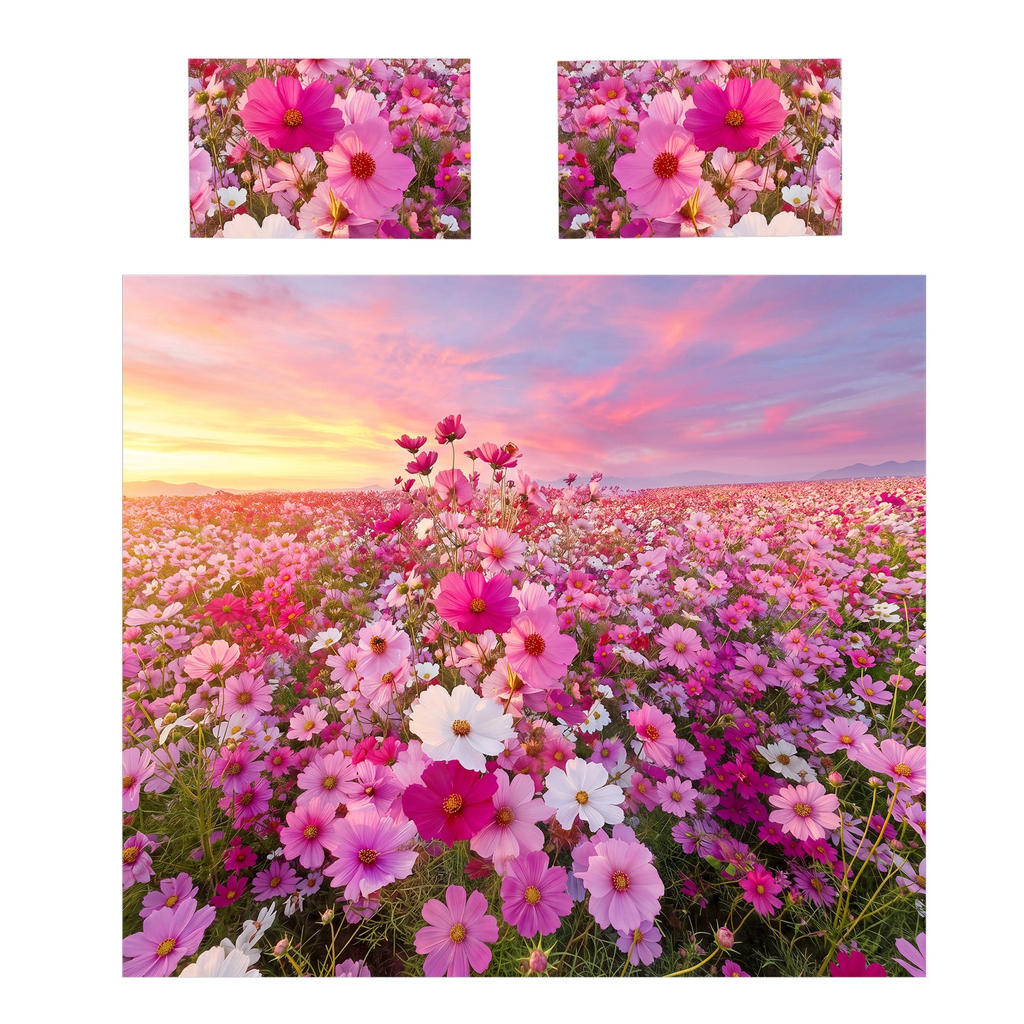 Pink Paradise Duvet Cover Set