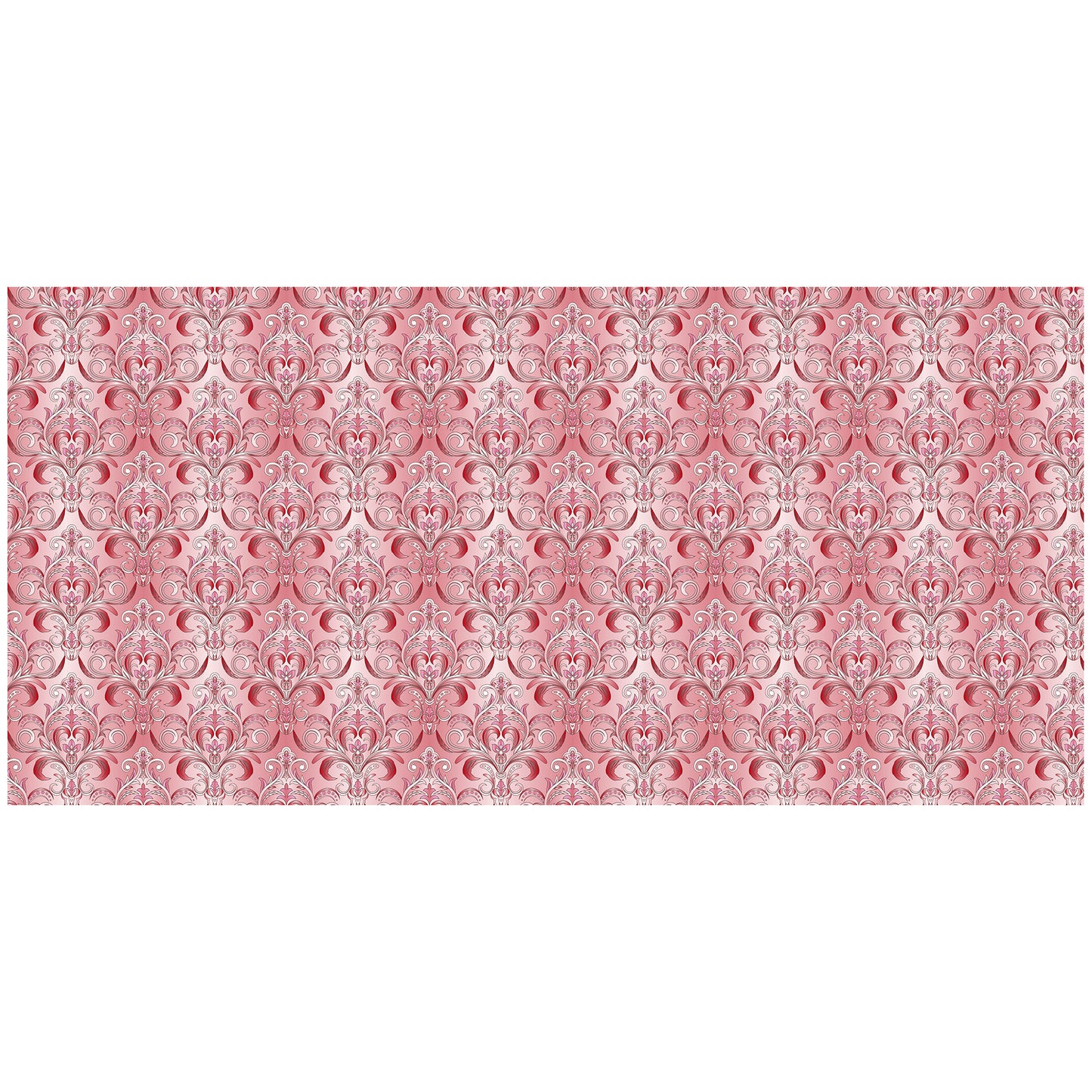 Pink Swirls 3m Rectangle Tablecloth