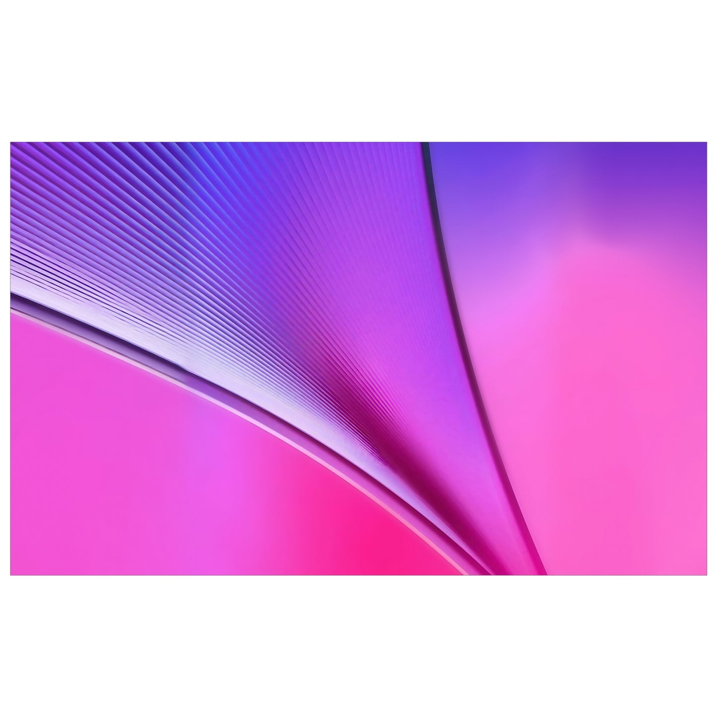 Pink Waves Rectangle Tablecloth