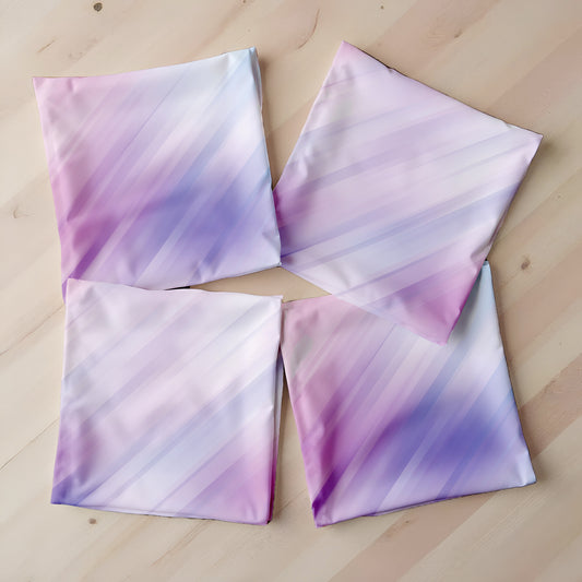 Pink Light Reflections Luxury Scatter Covers (Set of 4)