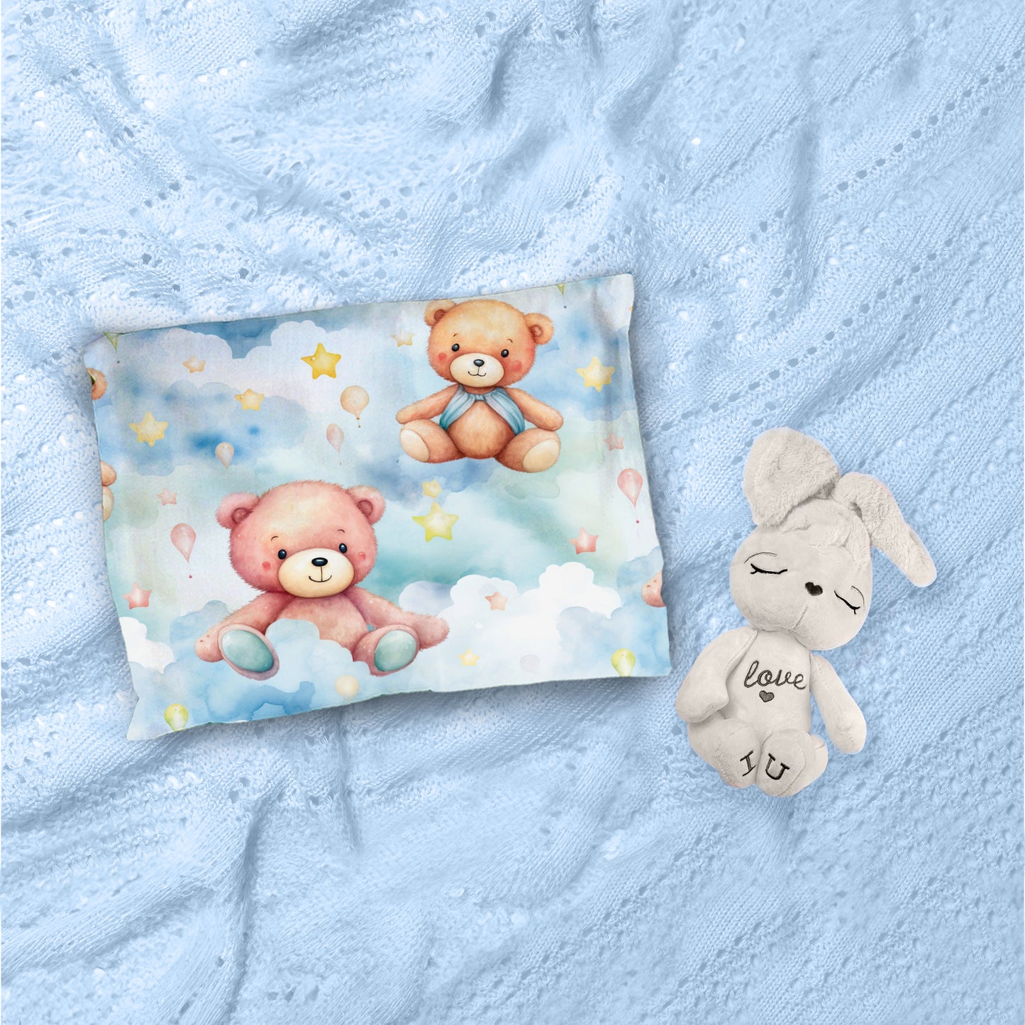 Playing In The Clouds Cot Set
