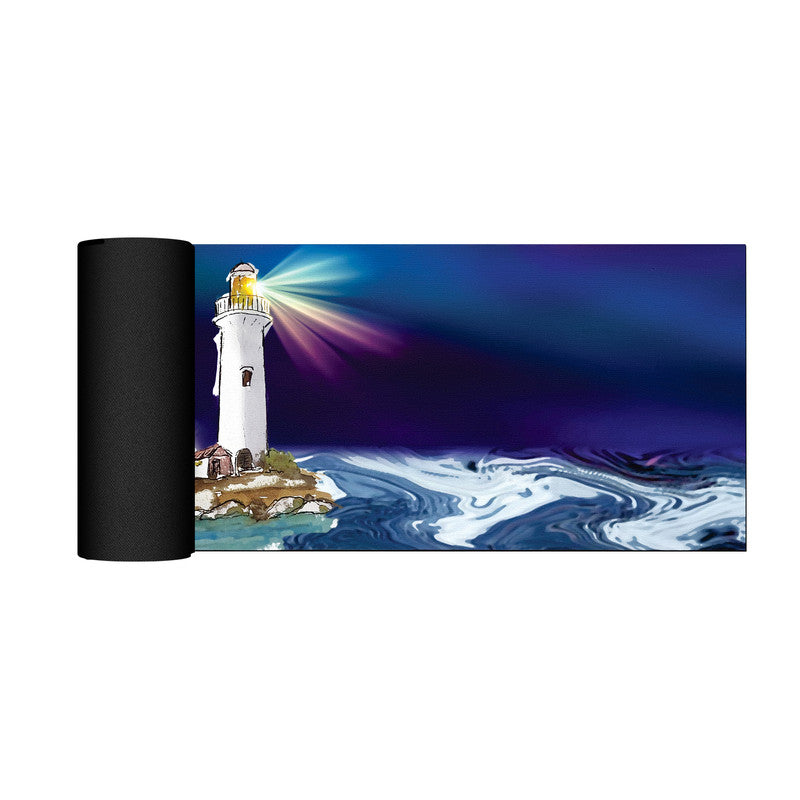 Point Of Light Desk Pad by Wikus Hattingh