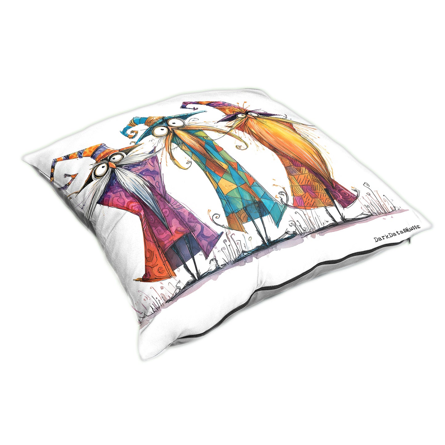 Pointy Hat Posse Luxury Scatter by Wikus Schalkwyk