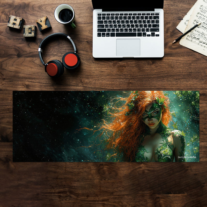 Poison Ivy Large Desk Pad by Wikus Schalkwyk