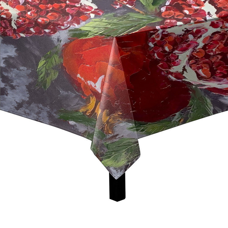 Pomegranate Pot Square Tablecloth By Juanette Menderoi