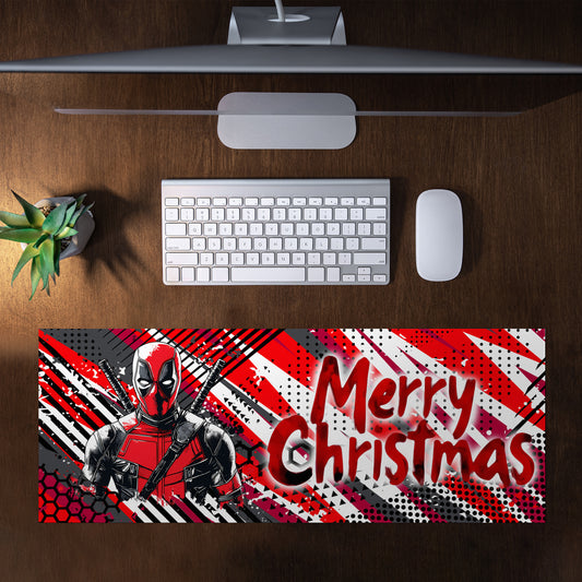 Pool Merry Christmas Desk Pad