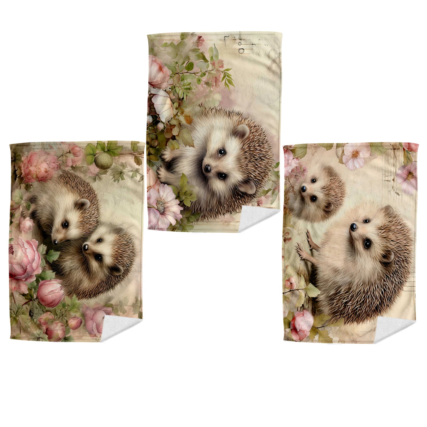 Porcupines Dish Cloth (Set of 3)