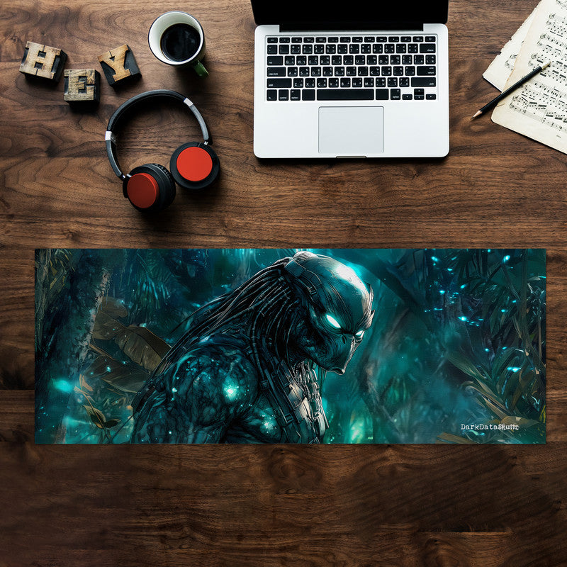 Predator Portrait Large Desk Pad by Wikus Schalkwyk