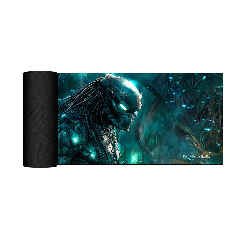 Predator Portrait Large Desk Pad by Wikus Schalkwyk