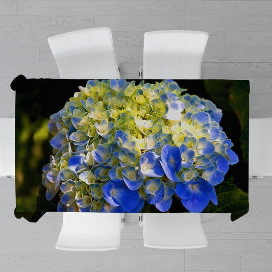 Pretty in Blue By Annette Heymans Rectangle Tablecloth