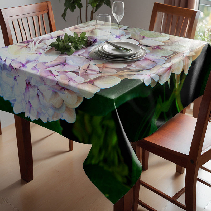 Pretty in Pink Square Tablecloth By Annette Heymans