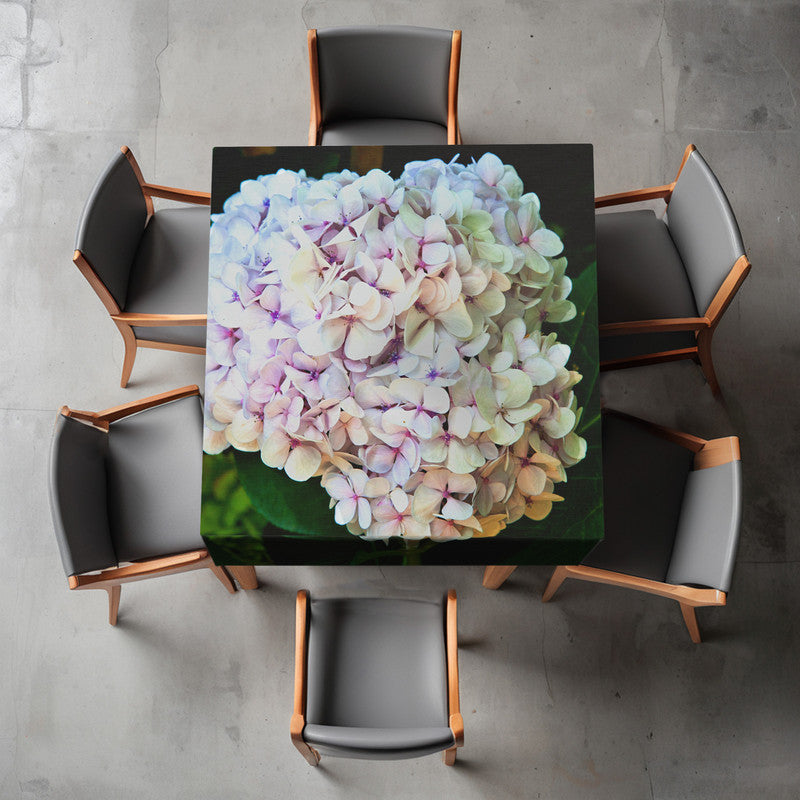 Pretty in Pink Square Tablecloth By Annette Heymans