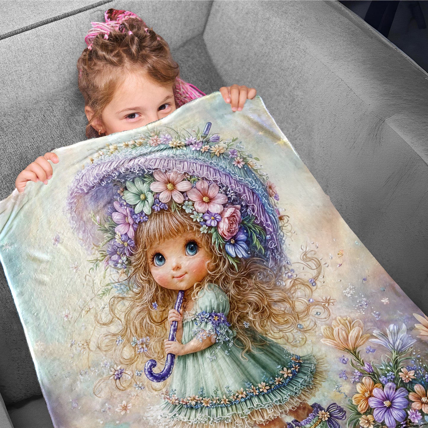 Pretty Patty Toddler Fleece Blanket