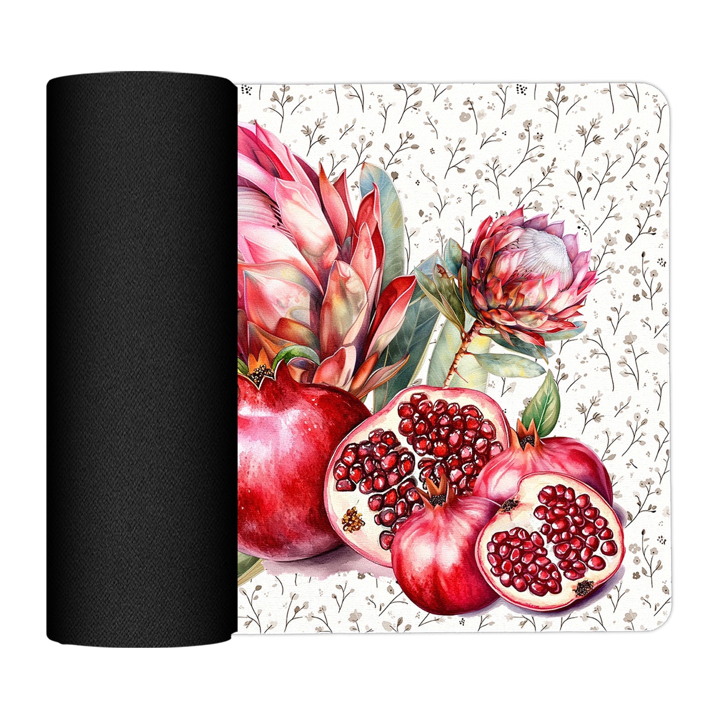 Pretty Protea & Pomegranate Placemats by Mark van Vuuren