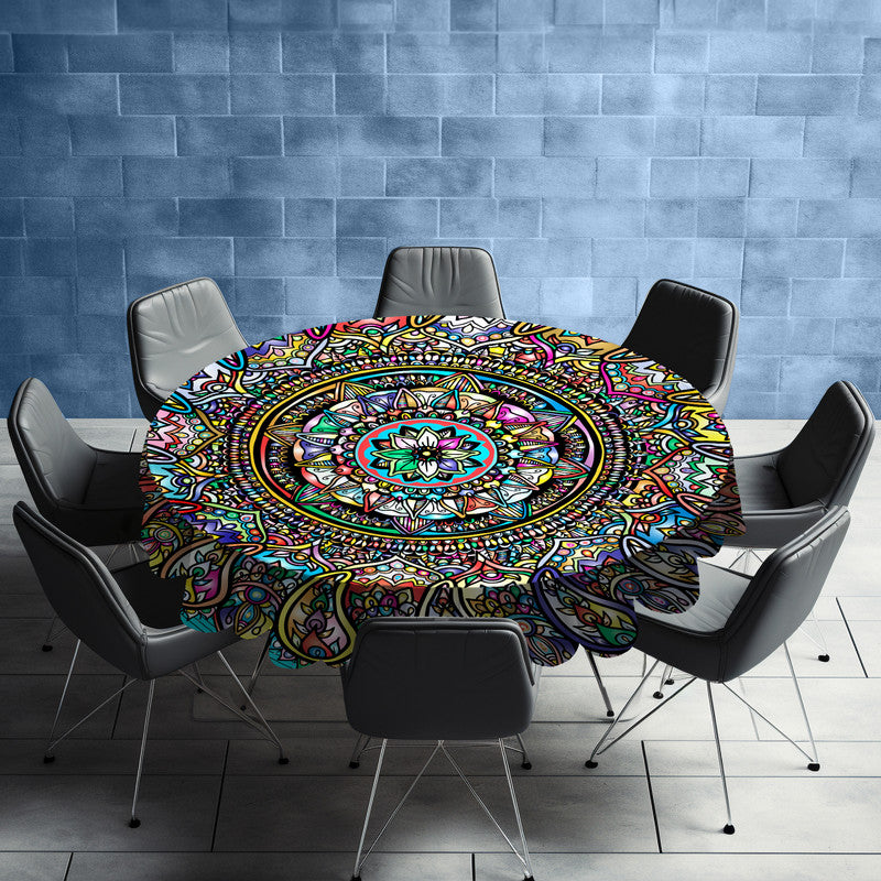 Prism Reverie Round Tablecloth