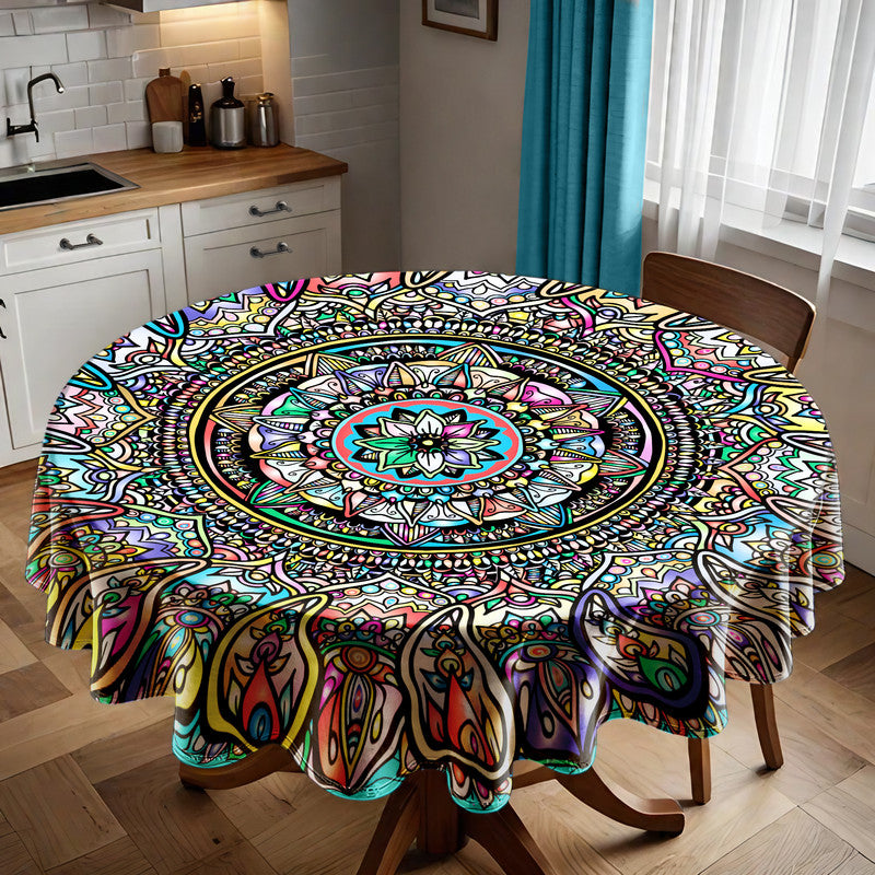 Prism Reverie Round Tablecloth