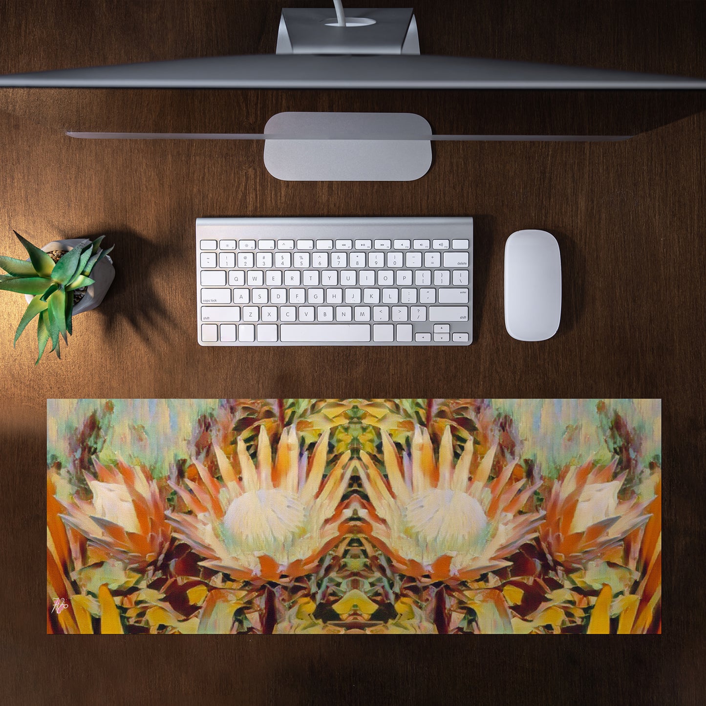 Protea Antique Large Desk Pad by Fifo