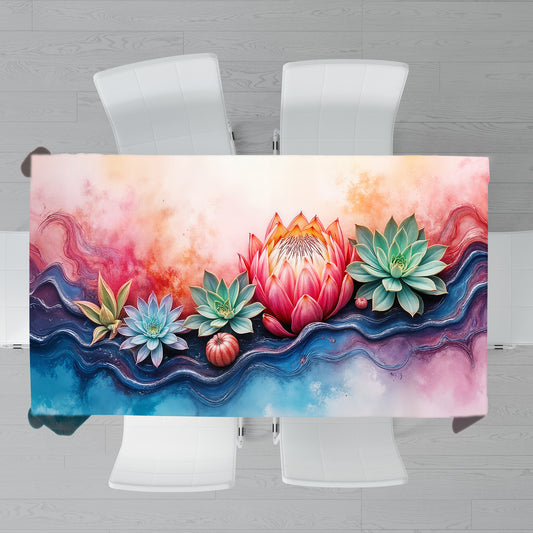 Protea Dreamburst Rectangle Tablecloth