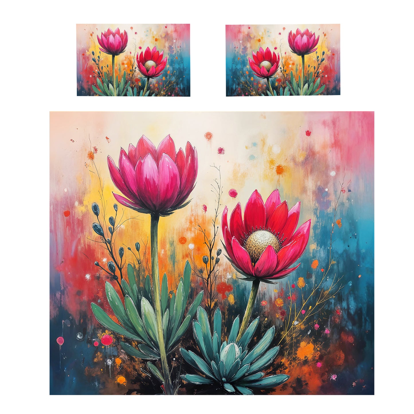 Protea For Two Duvet Cover Set
