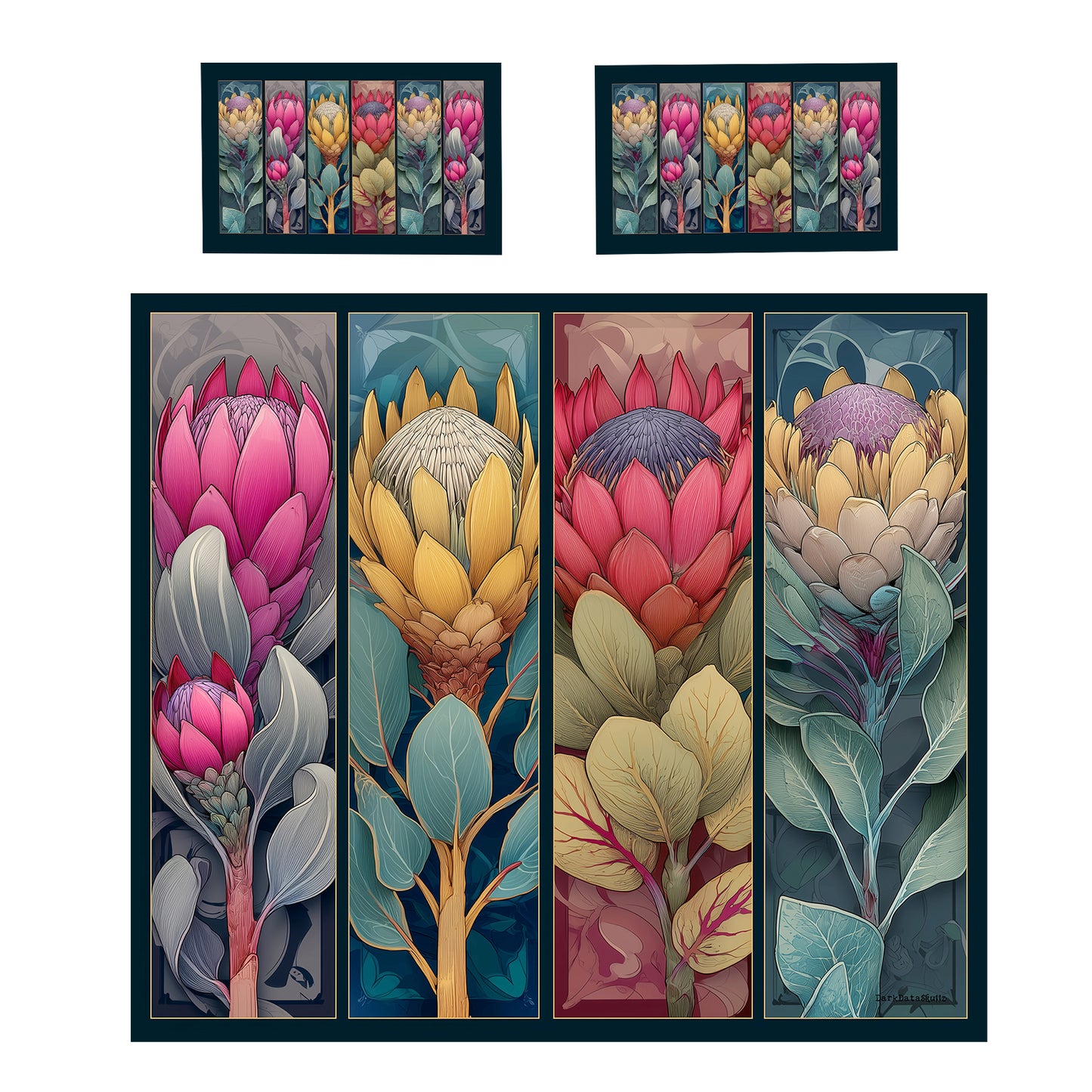 Protea Haze Duvet Cover Set by Wikus Schalkwyk