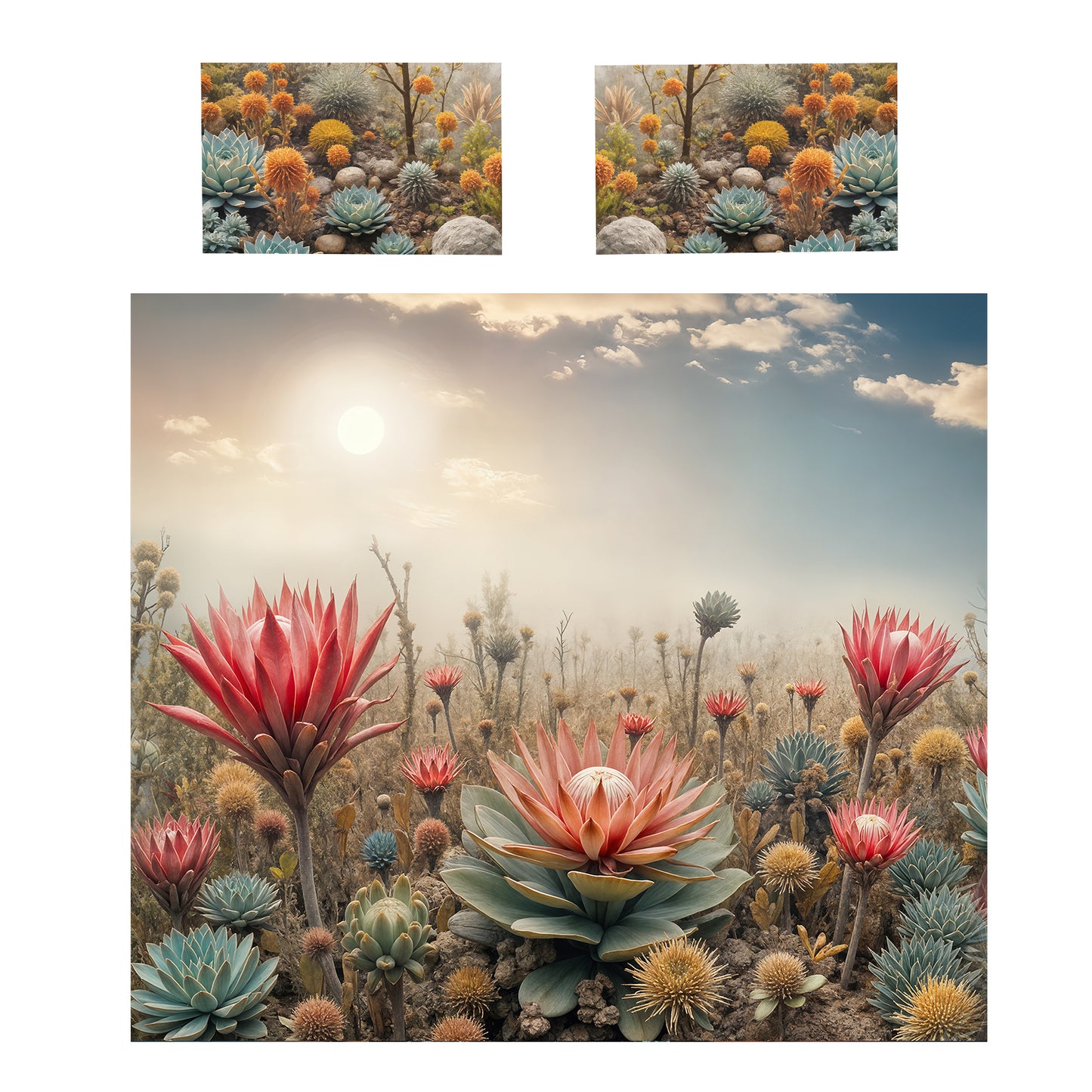 Protea Mirage Duvet Cover Set
