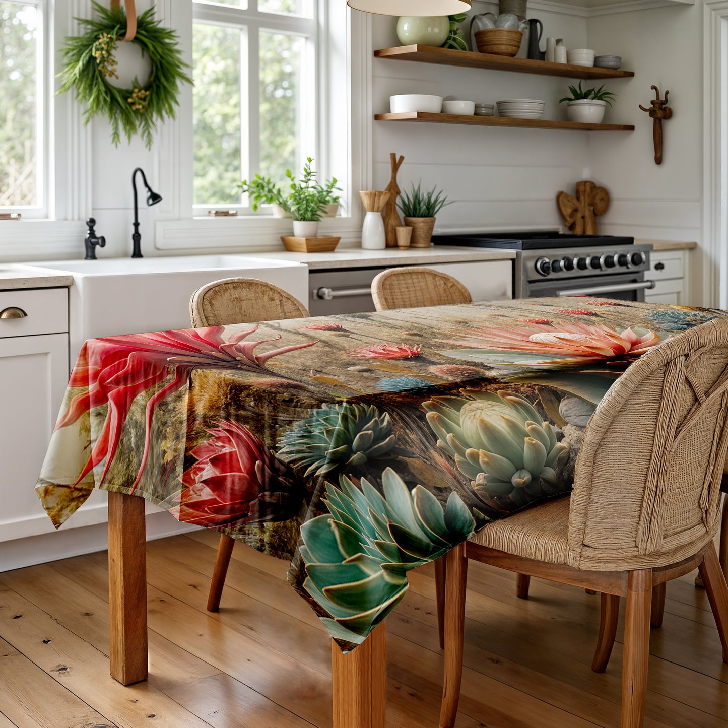 Protea Mirage Rectangle Tablecloth