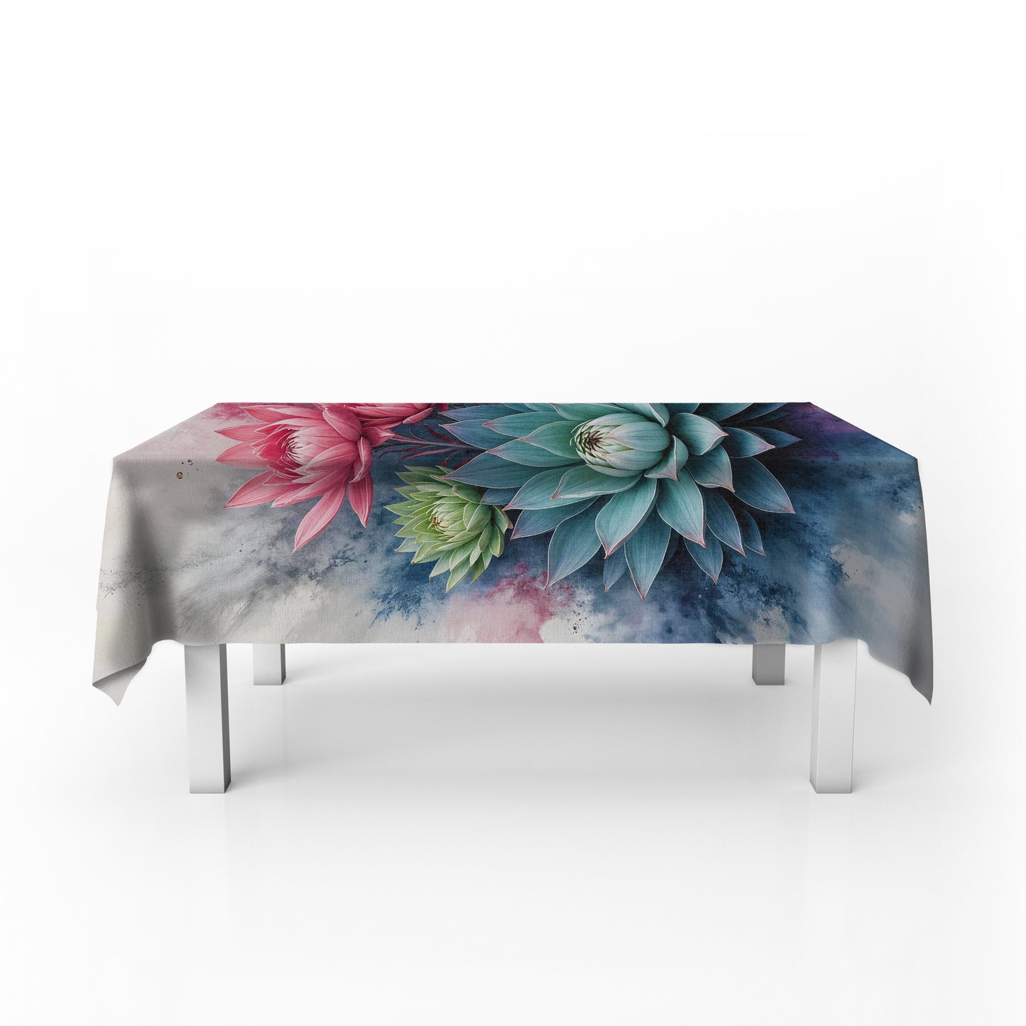 Protea Succulent Chromaflow Rectangle Tablecloth