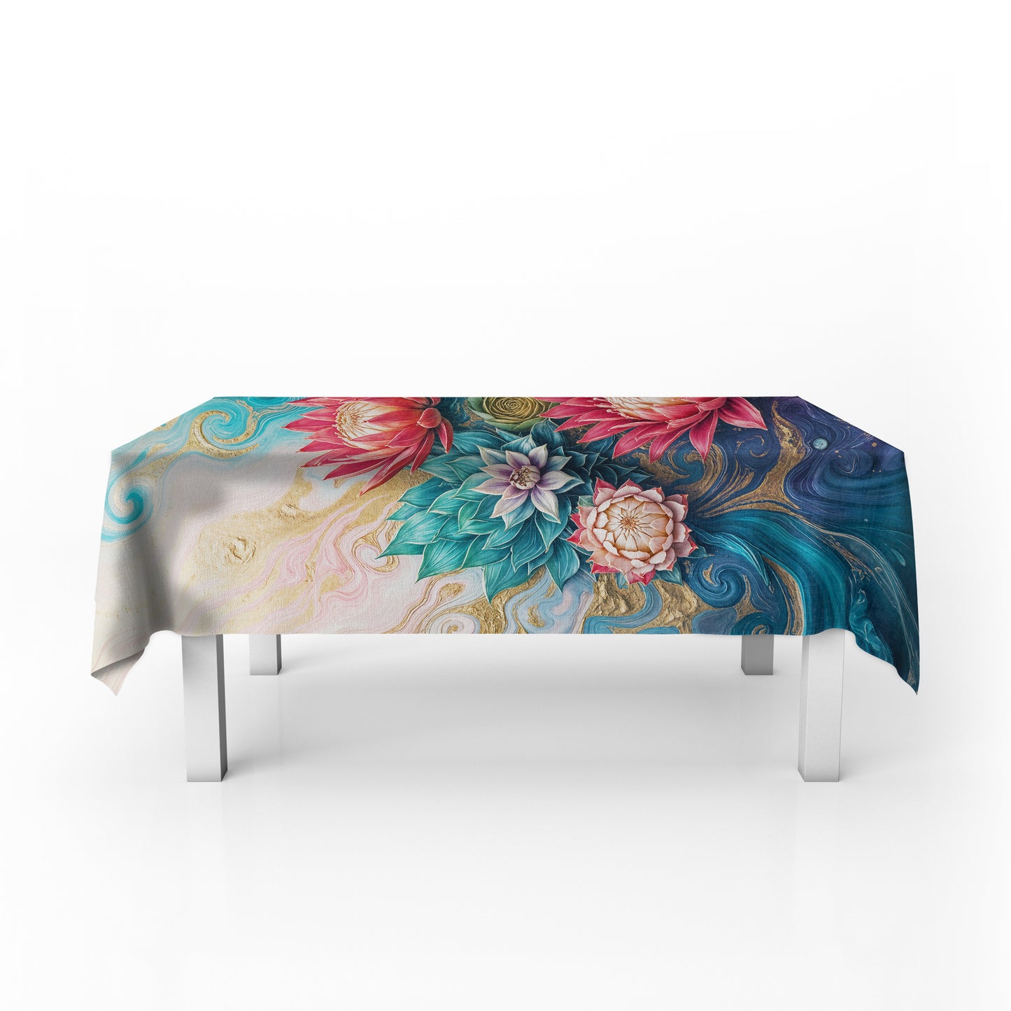 Protea Succulent Petalstorm Rectangle Tablecloth
