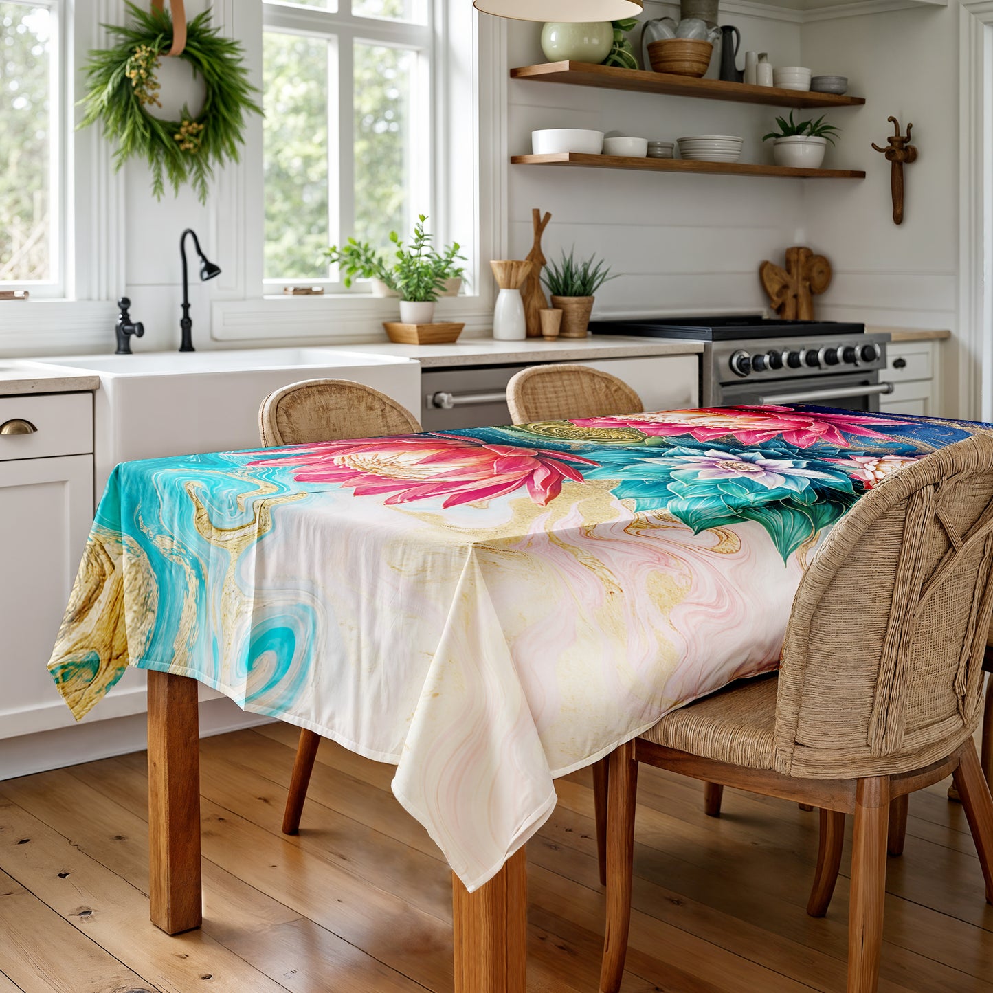 Protea Succulent Petalstorm Rectangle Tablecloth