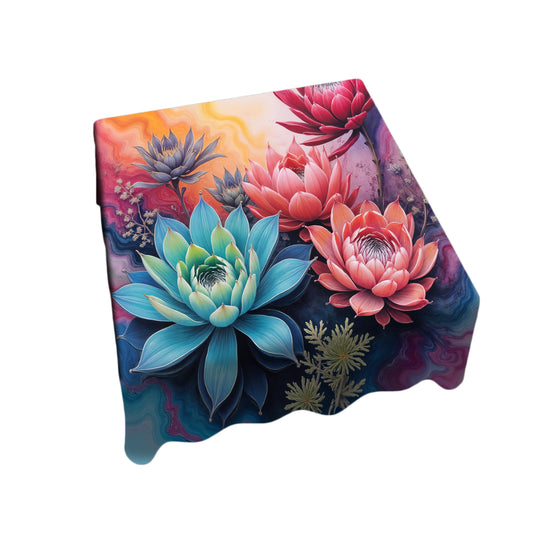 Protea Succulent Radiance Square Tablecloth
