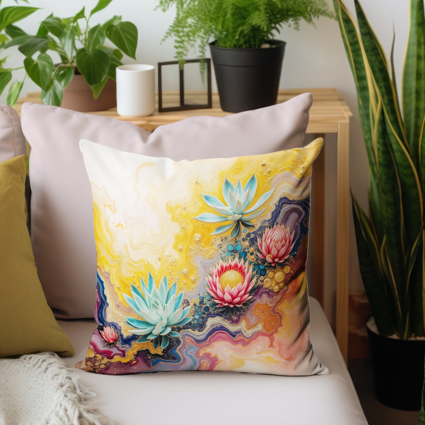 Protea & Succulent Aurora Luxury Scatter