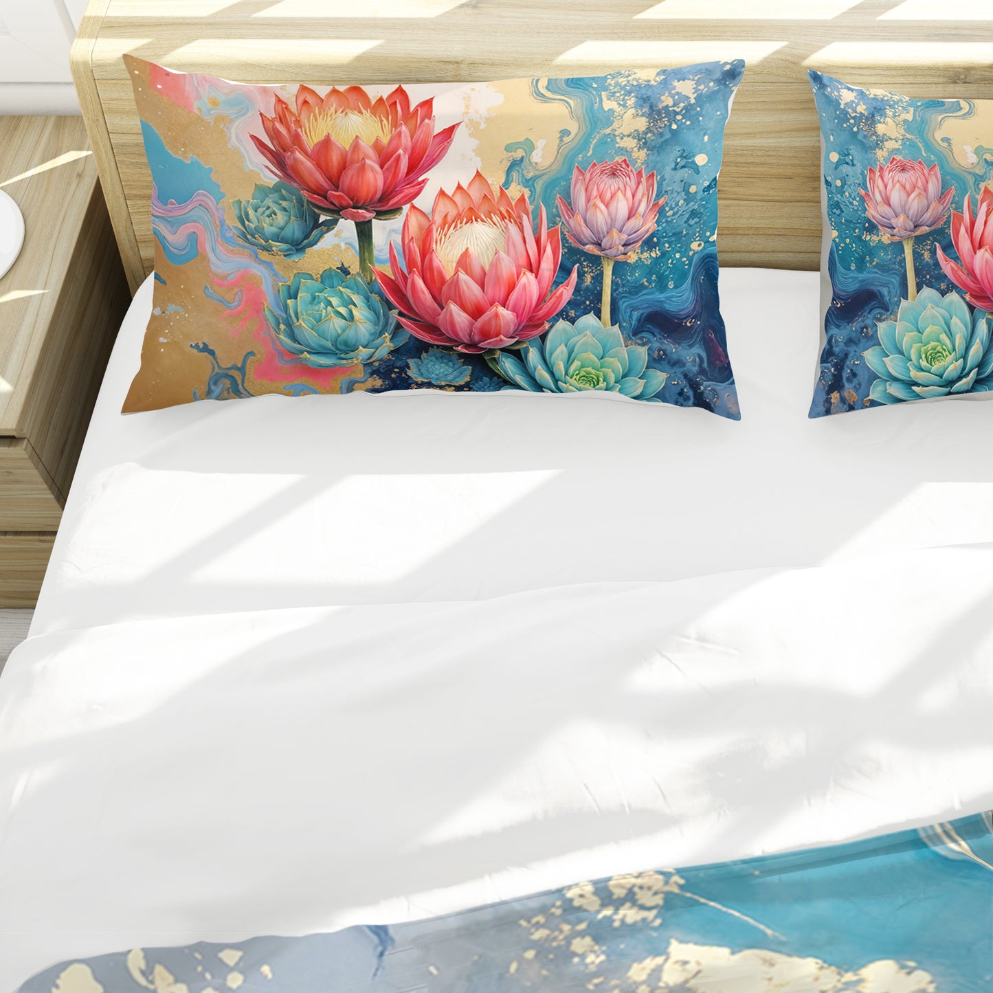 Protea & Succulent Daydream Duvet Cover Set