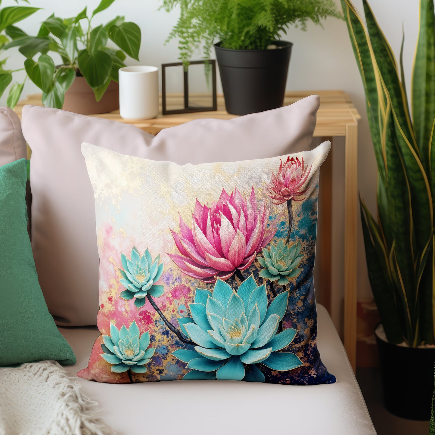 Protea & Succulent Oasis Luxury Scatter